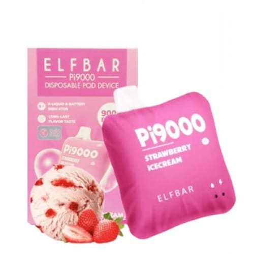 ELFBAR سحبة سيجارة الفبار 9000 شفطة 50 نيكوتين عدة نكهات استخدام مره واحده