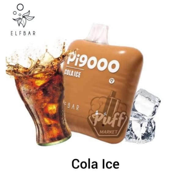ELFBAR سحبة سيجارة الفبار 9000 شفطة 50 نيكوتين عدة نكهات استخدام مره واحده