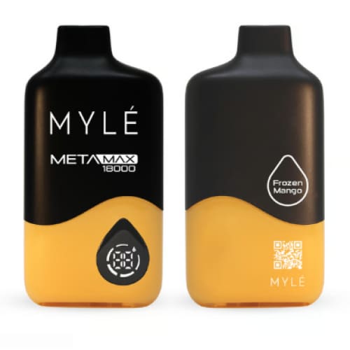 MYLE META MAXX سحبة سيجارة مايلي ميتا ماكس 18000 شفطة 50 نيكوتين عدة نكهات استخدام مره واحده