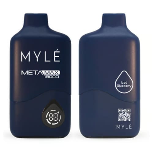 MYLE META MAXX سحبة سيجارة مايلي ميتا ماكس 18000 شفطة 50 نيكوتين عدة نكهات استخدام مره واحده