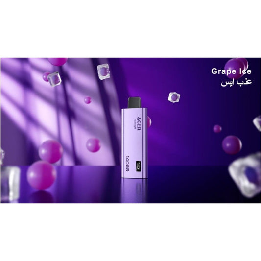 AGER سحبة سيجارة اجير 14000 شفطة 50 نيكوتين عدة نكهات استخدام مره واحده
