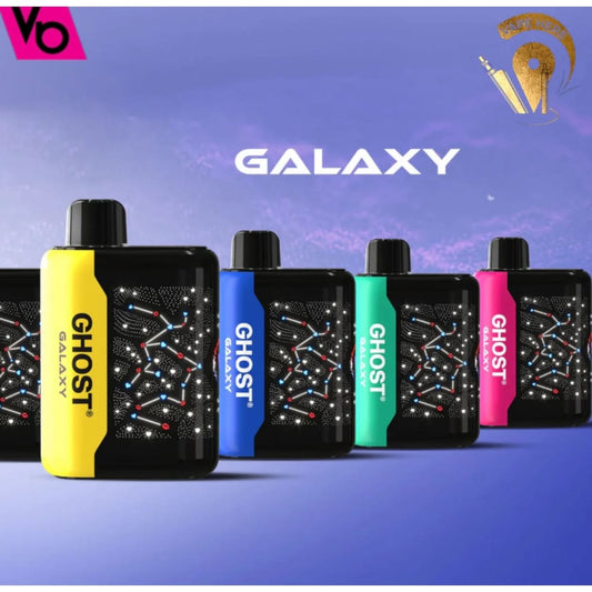 ghost vape سحبة سيجارة قوست فيب 25000 شفطة 50 نيكوتين عدة نكهات استخدام مره واحده