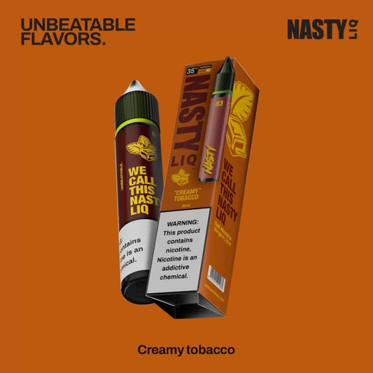 NASTY نكهة كريم توباكو من ناستي سولت نيكوتين