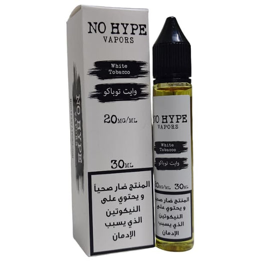 نكهة نو هايب وايت توباكو سولت نيكوتين NO HYPE