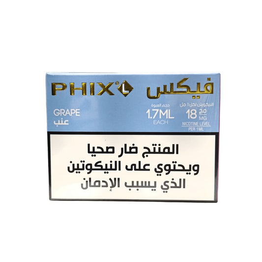 phix بودات فكس نكهة عنب ايس 18 نيكوتين