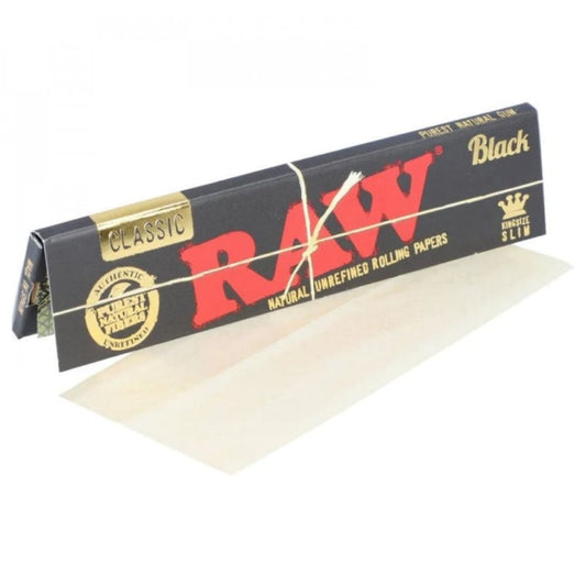 RAW Black King Size Slim ورق راو كلاسك بلاك