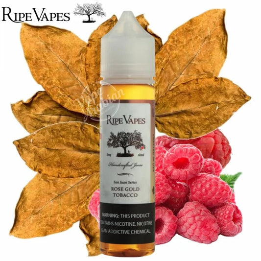 VCT RIPE VAPES نوع فيب روز قولد توباكو في سي تي من رايب فيبز