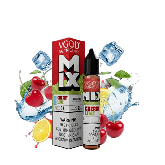 VGOD MIX نايك كرز لايم ايس سولت نيكوتين من فيقود مكس